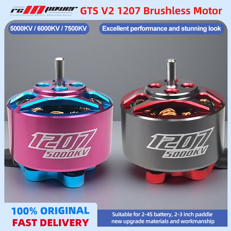 RCINPOWER GTS V2 1207 5000KV 3 - Walksnail Avatar Hd Goggles X reseña y precio